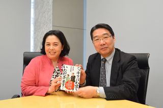 対談本を出版した谷口真由美氏と前川喜平氏