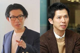 対談を行った神田昌典氏(左)と権田和士氏(右)