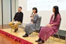 イベントの様子。左から近藤さん、安田さん、坂口さん