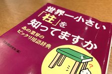 『世界一小さい「柱」を知っていますか　あの業界のビックリ用語辞典』（青春出版社刊）