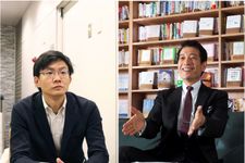 池田朋弘氏（写真左）と中谷彰宏氏（写真右）