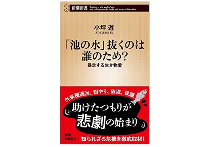 本が好き レビュー 池の水 抜くのは誰のため 暴走する生き物愛 小坪遊著 新刊jp 本が好き レビュー 池の水 抜くのは誰のため 暴走する生き物愛 小坪遊著 新刊jp