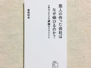 『悪人の作った会社はなぜ伸びるのか? 人事のプロによる逆説のマネジメント』星海社刊