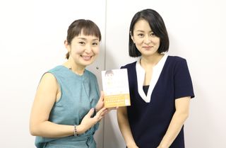 荻野みどりさん（左）と鬼頭あゆみ