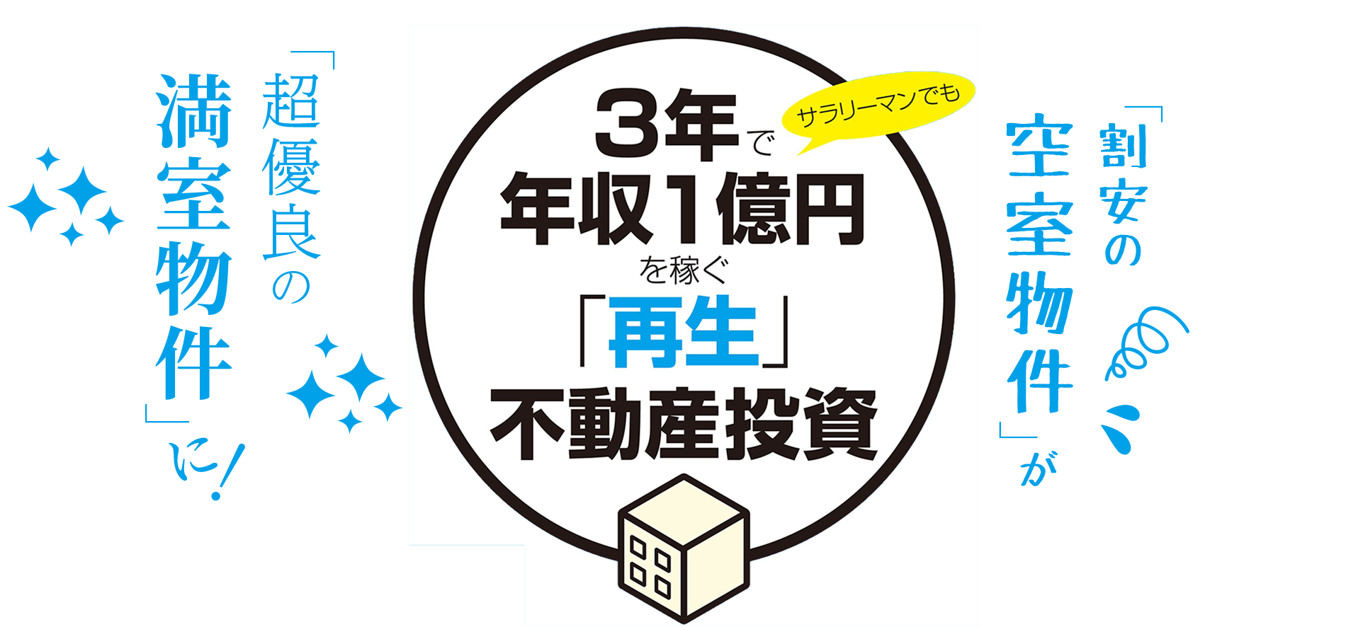 3年で年収1億円を稼ぐ 「再生」不動産投資