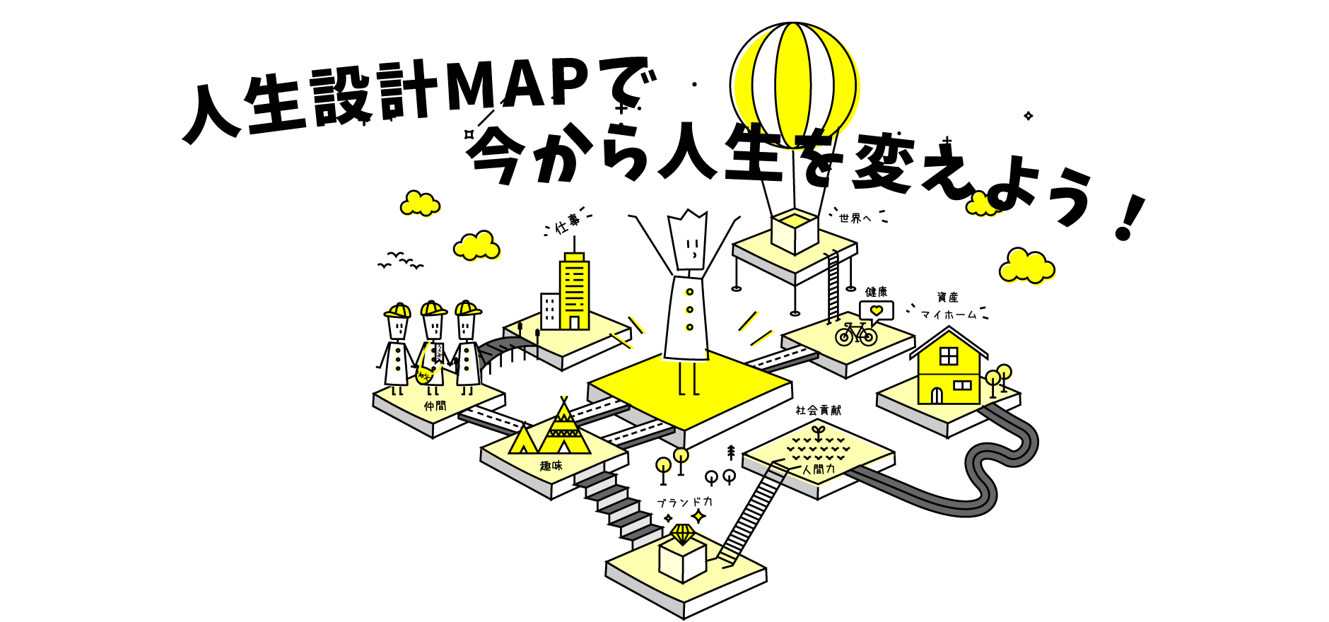 人生設計MAPで今から人生を変えよう！