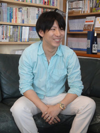 インタビュー画像、小玉歩さんの画像